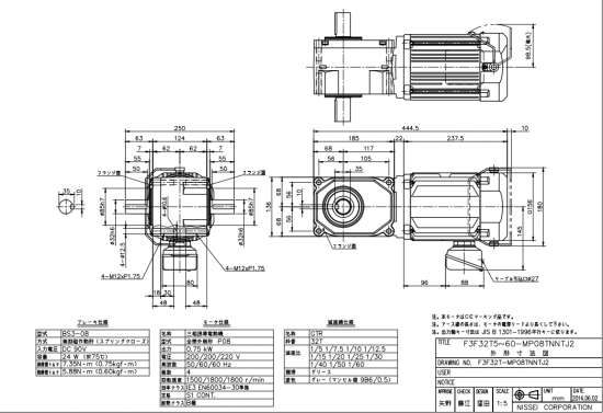日本原装进口日精F3F32T50-MP08TNNT...