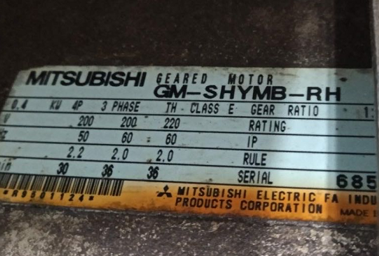 日本株式会社三菱GM-SHYMB-RH-0.4KW...