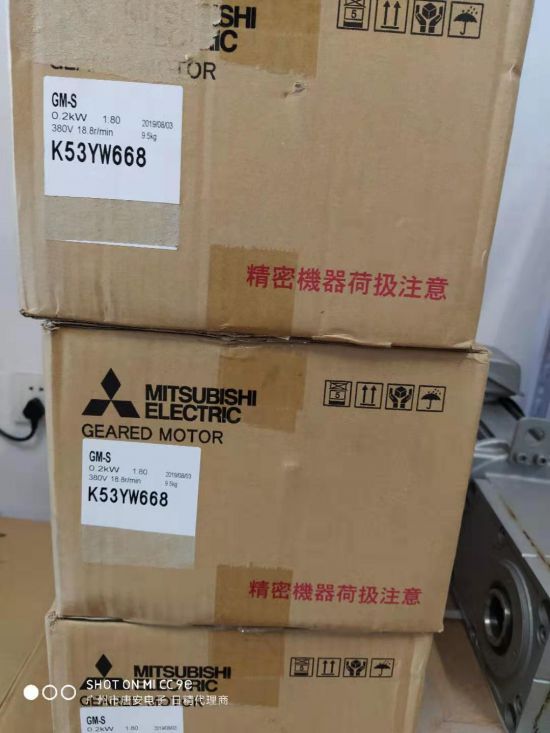 日本三菱马达附刹车GM-SB-0.2KW-1/50...